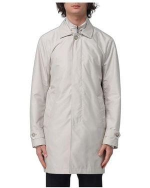 Fay Single-Breasted Coats - Gris