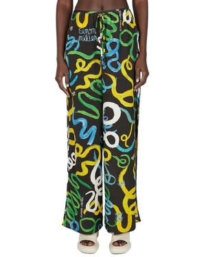 Simon Miller Straight Trousers - Green