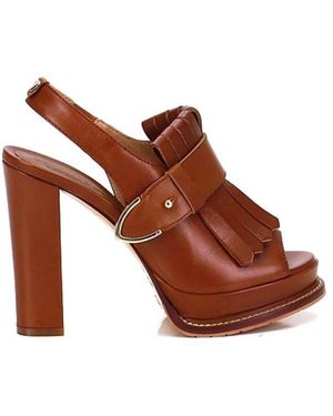 Twinset High Heel Sandals - Marrone