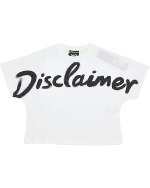 DISCLAIMER T-Shirts - White