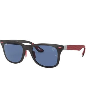 Ray-Ban Scuderia Ferrari Sonnenbrille - Blau
