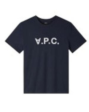 A.P.C. T-Shirts - Blue