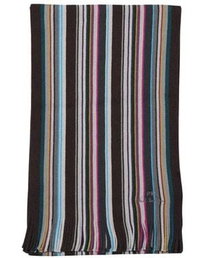Paul Smith Winter Scarves - Black