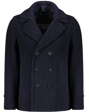 Paul & Shark Jassen ,Blauw ,Wol Double-Breasted Jacket