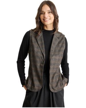 iN FRONT Waistcoats - Black