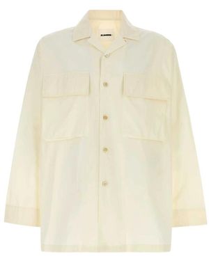 Jil Sander Casual Shirts - Natural