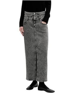 KARL LAGERFELD Denim Skirts - Negro