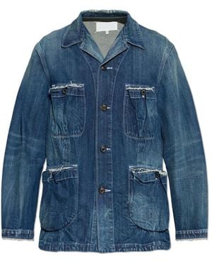 Maison Margiela Denim Jackets - Blue