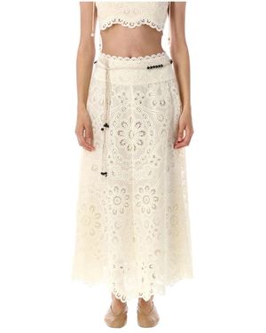 Zimmermann Maxi Skirts - Neutro