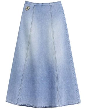 Lois Denim Skirts - Blue