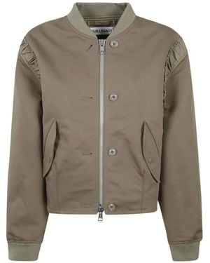 Our Legacy Bomber Jackets - Green