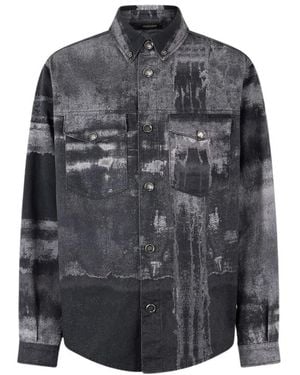 Roberto Cavalli Casual Shirts - Grey