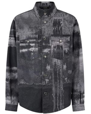 Roberto Cavalli Casual Shirts - Gray