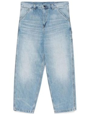 Carhartt Herrenhose Mit Vorderem Knopfverschluss - Blau