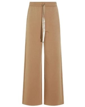 Max Mara Broeken ,Bruin ,Wide Broeken - Naturel