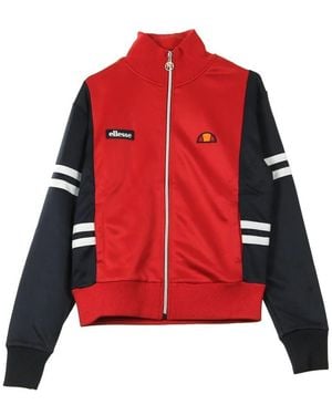 Ellesse Rote Band Tracksuit Jacke Für Frauen
