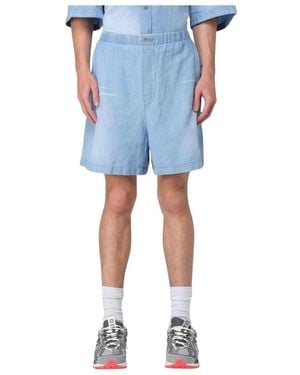 Acne Studios Denim Shorts - Blauw