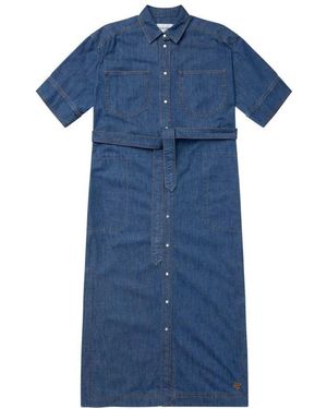 Munthe Shirt Dresses - Blue
