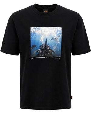 HUGO T-Shirts - Negro