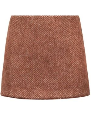 Jucca Short Skirts - Marron