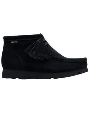 Clarks Luxury Gtx Wallabee Boot - Schwarz