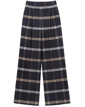 Alysi Wide Trousers - Bleu