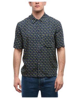 Palm Angels Short Sleeve Shirts - Gris