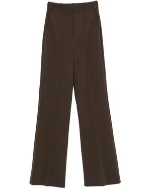 Sportmax Wide Trousers - Brown