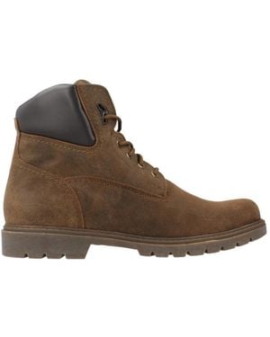 Panama Jack Lace-Up Boots - Marrón