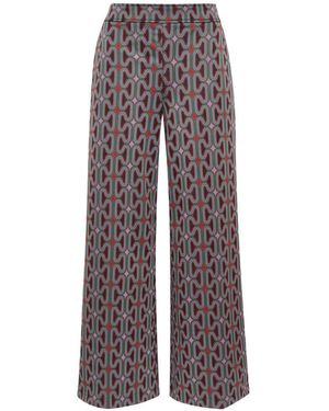Maliparmi Wide Trousers - Gris