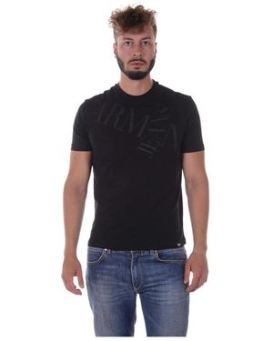 Armani Jeans T-Shirts - Black