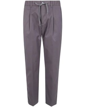 Herno Straight Hosen - Grau