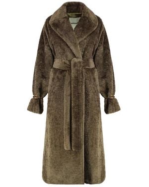DARKPARK Belted Coats - Brown