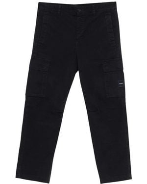 BOSS Rechte Broek - Zwart