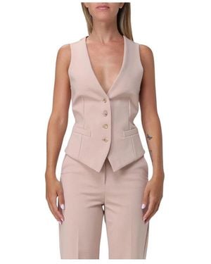 Max Mara Elegant Blush Sleeveless Vest - Pink
