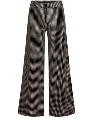 King Louie Border Palazzo Pants Piper - Grau