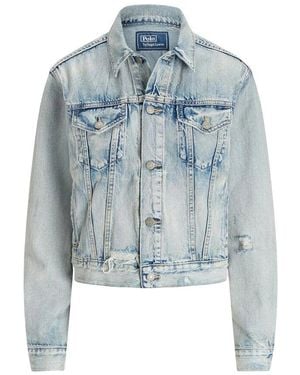 Ralph Lauren Blaue Jeansjacke