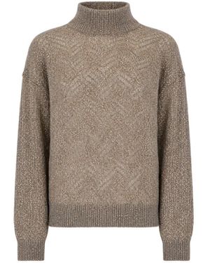 Brunello Cucinelli Turtlenecks - Marrón
