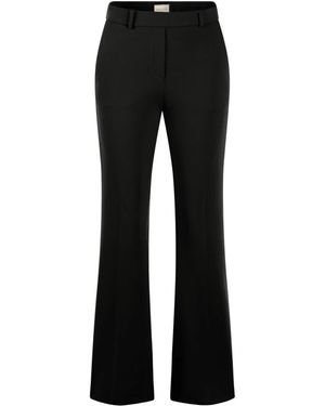 Seductive Broeken ,Zwart ,Wijde Gestreepte Broek