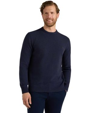 Harmont & Blaine Rundhals-Pullover - Blau
