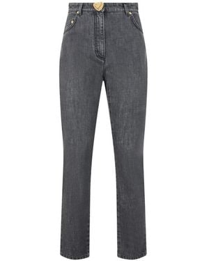 Moschino Jeans ,Grijs ,Katoen Bear Jeans