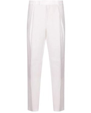 HUGO Straight Pants - White