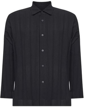 Issey Miyake Casual Shirts - Bleu