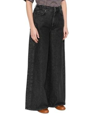 Weekend by Maxmara Wide Jeans - Black