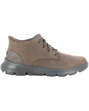 Skechers Lace-Up Boots - Grigio