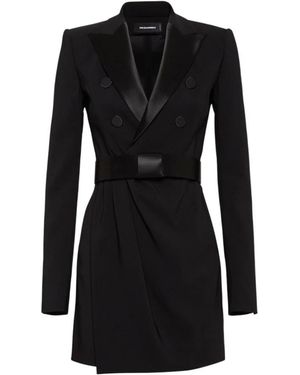 DSquared² Short Dresses - Zwart