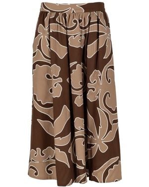 ViCOLO Midi Skirts - Marrone