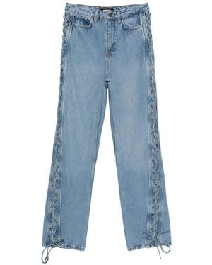 ROTATE BIRGER CHRISTENSEN Straight Fit Jeans - Blue