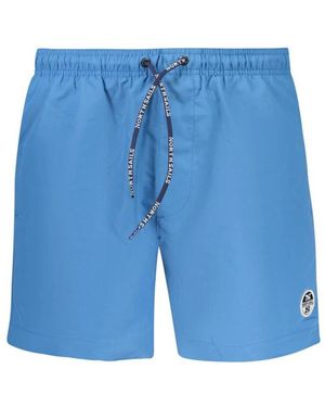 North Sails Badmode ,Blauw ,Polyester The Blu Polyester Zwemboxer