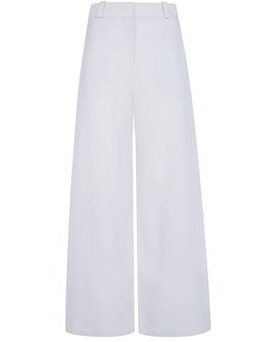 Giorgio Armani Wide Trousers - Blanco